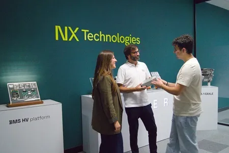 A NX Technologies desenvolve inversores para veículos elétricos leves.