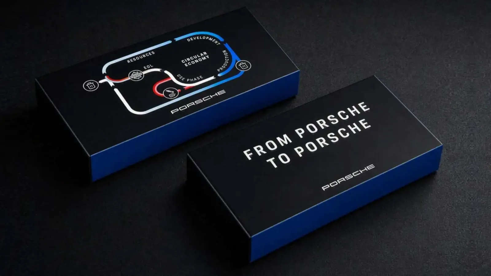 Porsche recycelt seine alten Batterien, um daraus neue herzustellen.