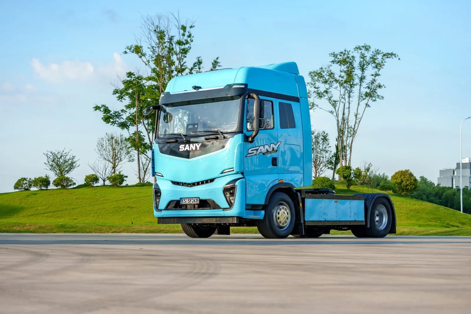 Il camion Sany e