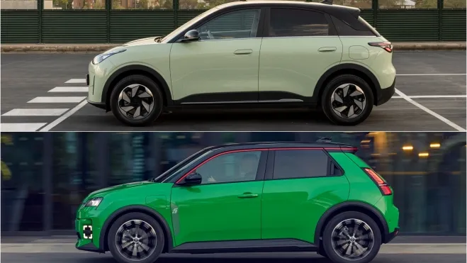 Renault 5 vs Geely E2 02