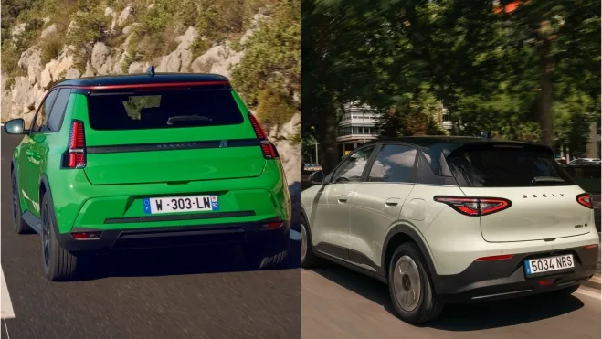 Renault 5 vs Geely E2 03
