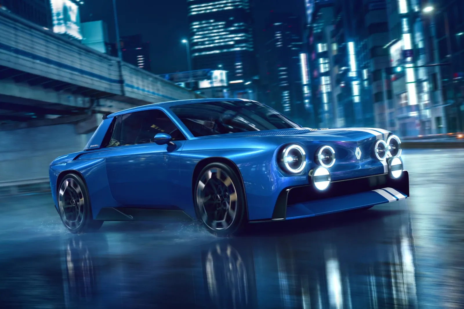 Renault 8 Gordini faz seu retorno elétrico – mas apenas como unidade única