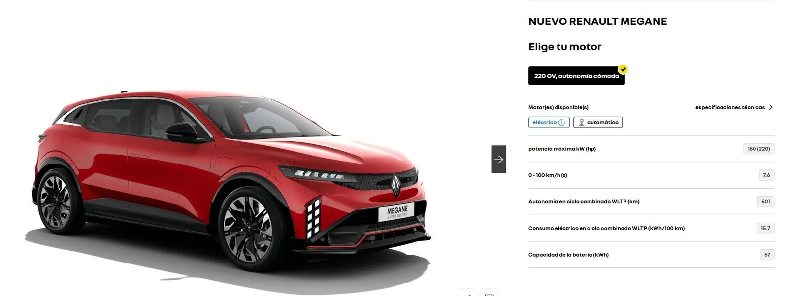 A Renault aprimora o Megane elétrico com bateria LFP, autonomia de 500 km, carregamento mais rápido e sem aumentar o preço