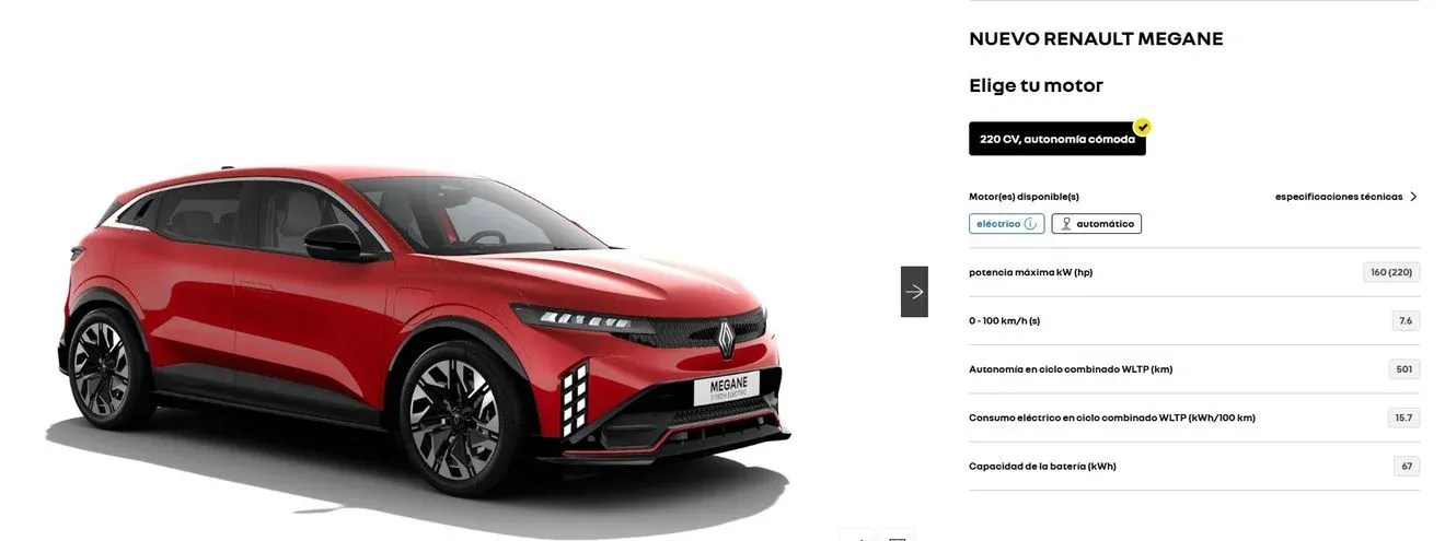 A Renault aprimora o Megane elétrico com bateria LFP, autonomia de 500 km, carregamento mais rápido e sem aumento de preço