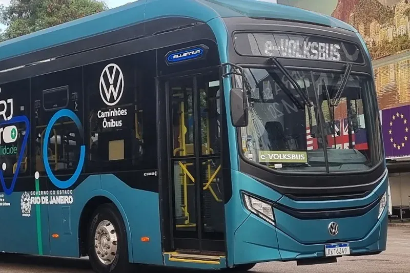 Imagem 1: Volkswagen vwco e volksbus elektrobus electric bus brasilien brazil
