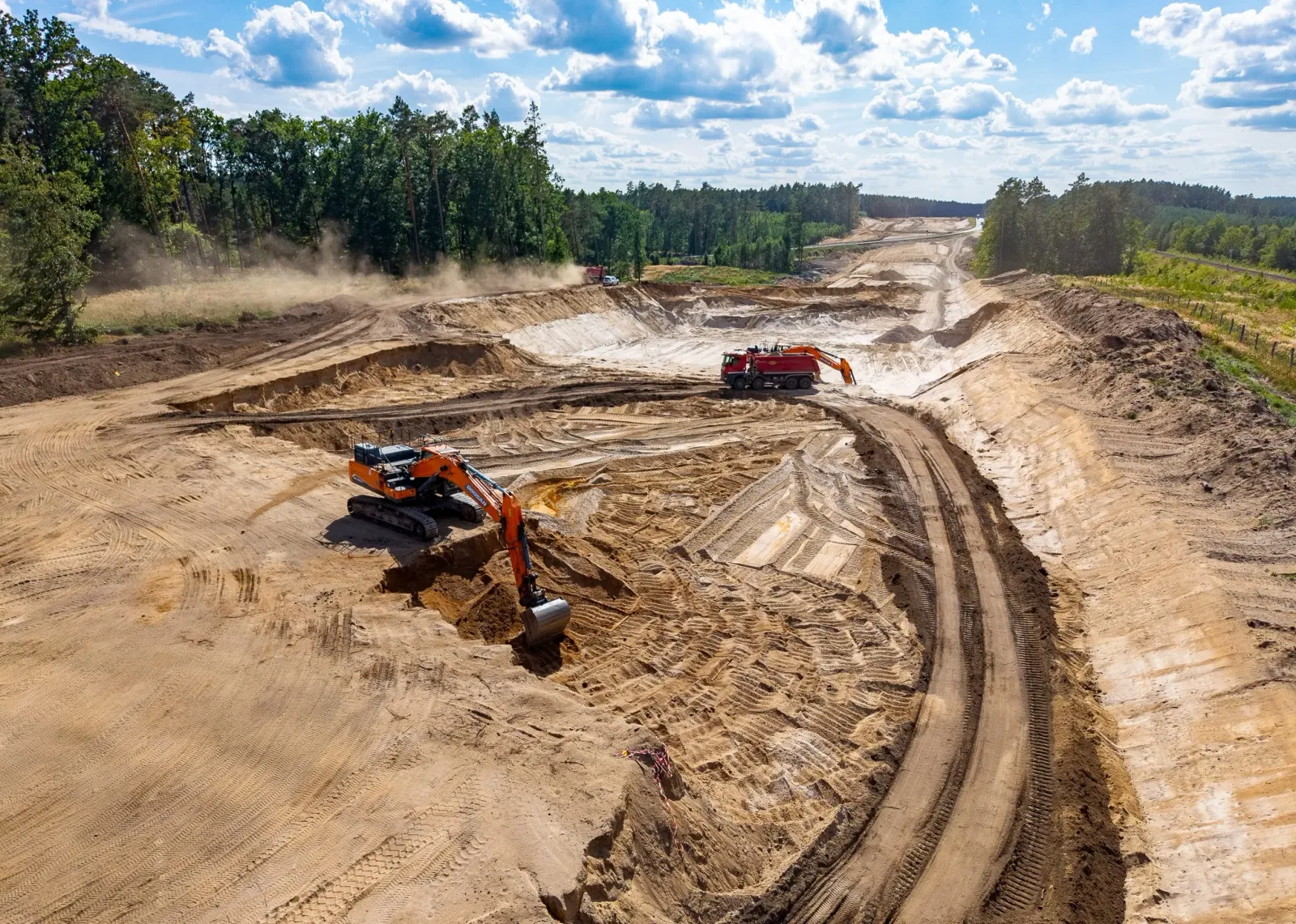 S10: il cantiere più lungo della Polonia. Stanno sorgendo 96 km di autostrada - S10 mateusz grzeszczuk gddkia 4