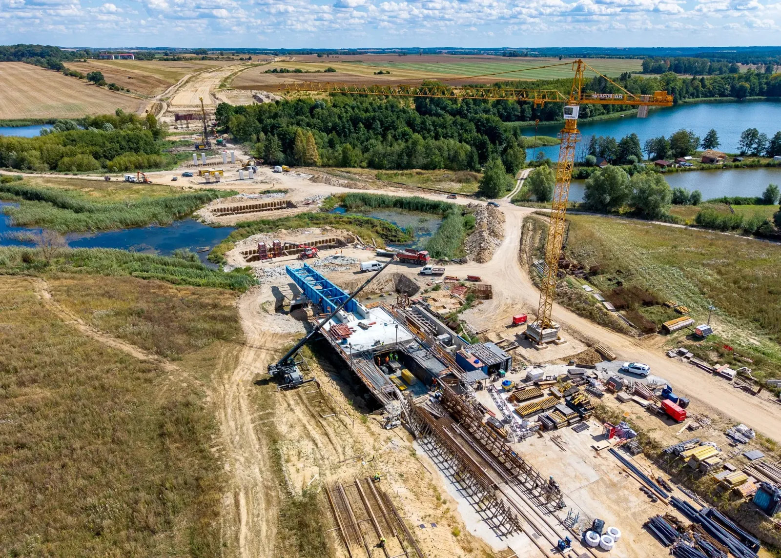 S10: il cantiere più lungo della Polonia. Stanno sorgendo 96 km di strada ad alta velocità - s 10 mateusz grzeszczuk impalcato 3