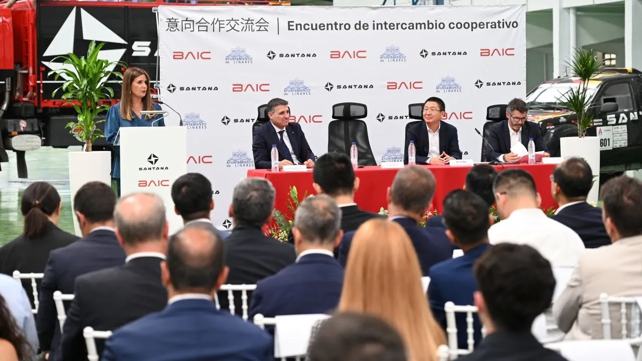 Santana firma um acordo com BAIC para fabricar carros elétricos em Jaén