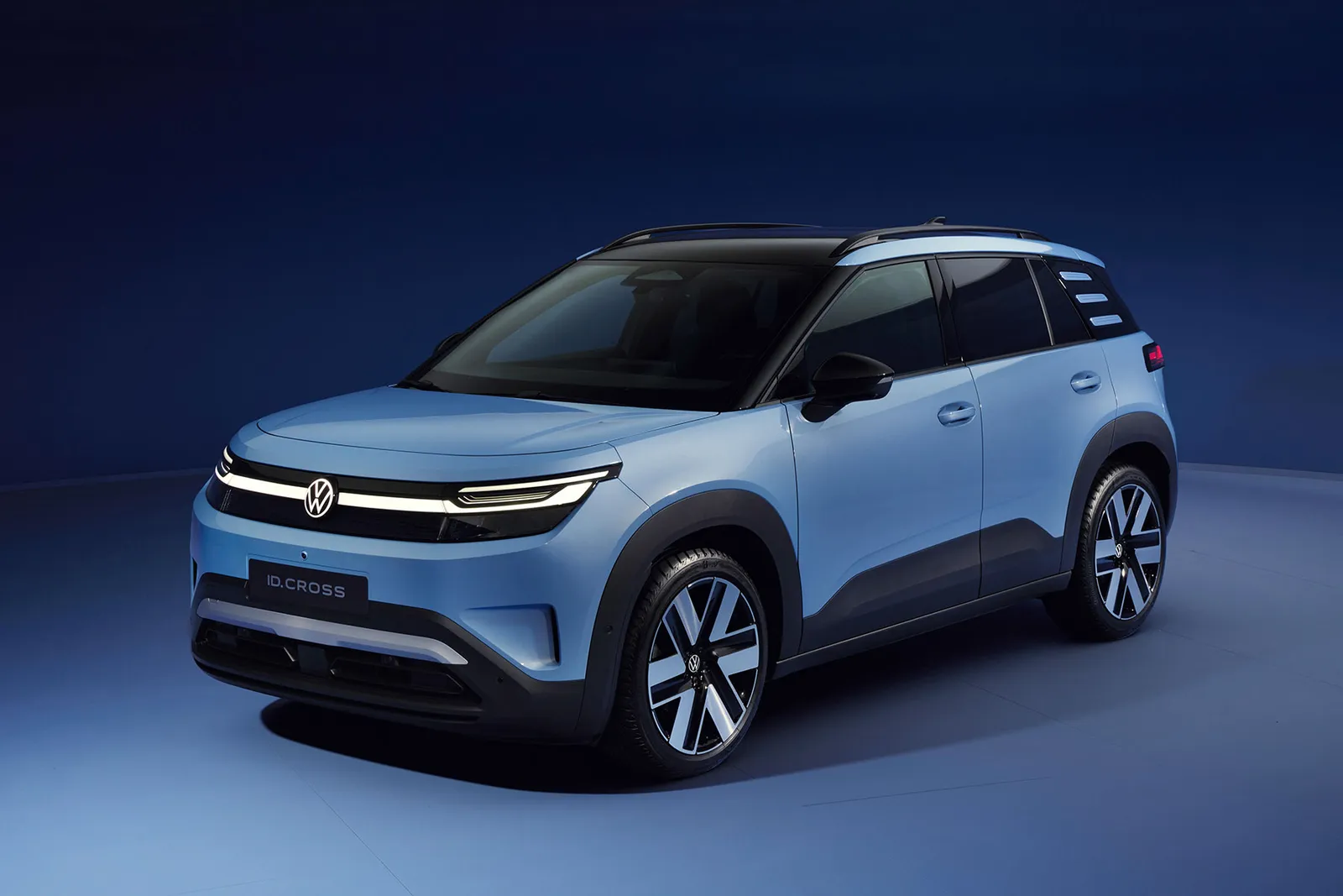 Зображення 2: Vw id cross у кольорі яскраво-блакитний металік