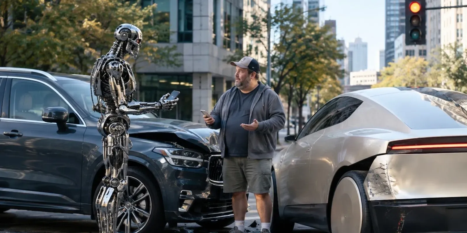 Pesquisa de domingo: Quando os carros autônomos se acidentam, quem é o culpado?