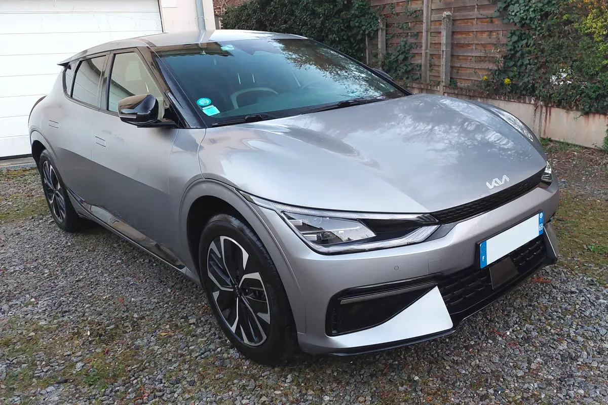 O antigo Kia EV6 de Olivier