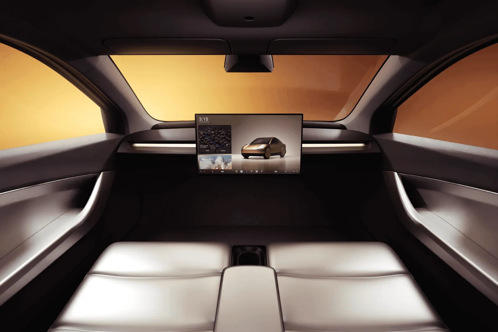 La Tesla Cybercab riceverà un ingresso per Xbox e PlayStation. Per ora si tratta più di una promessa che di una funzione reale.