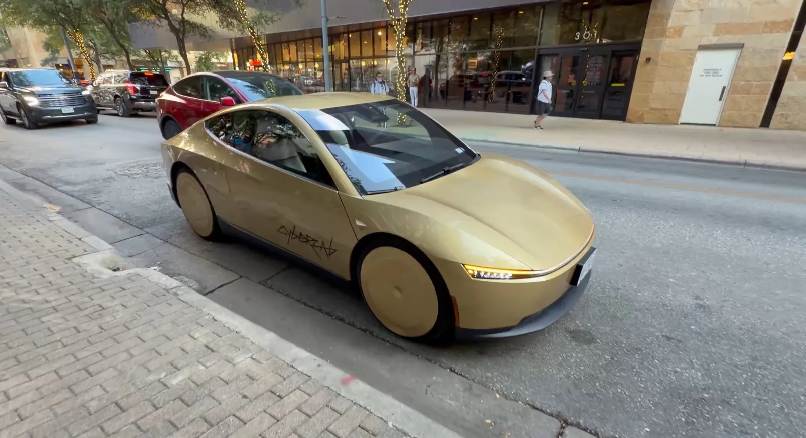 Tesla Cybercab, nasza przyszłość motoryzacji? Autonomiczne, HW4.5, bateria 47,6 kWh, elektryczne hamulce