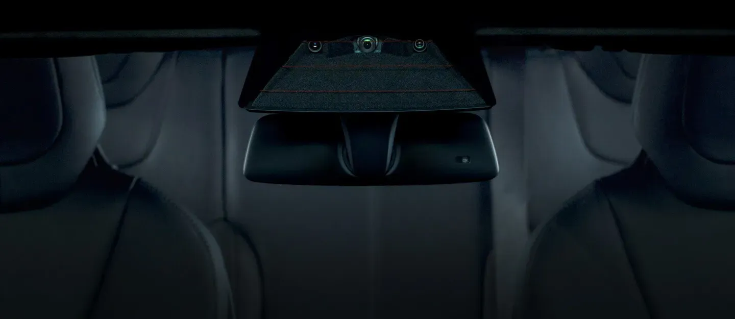 Câmeras frontais da Tesla