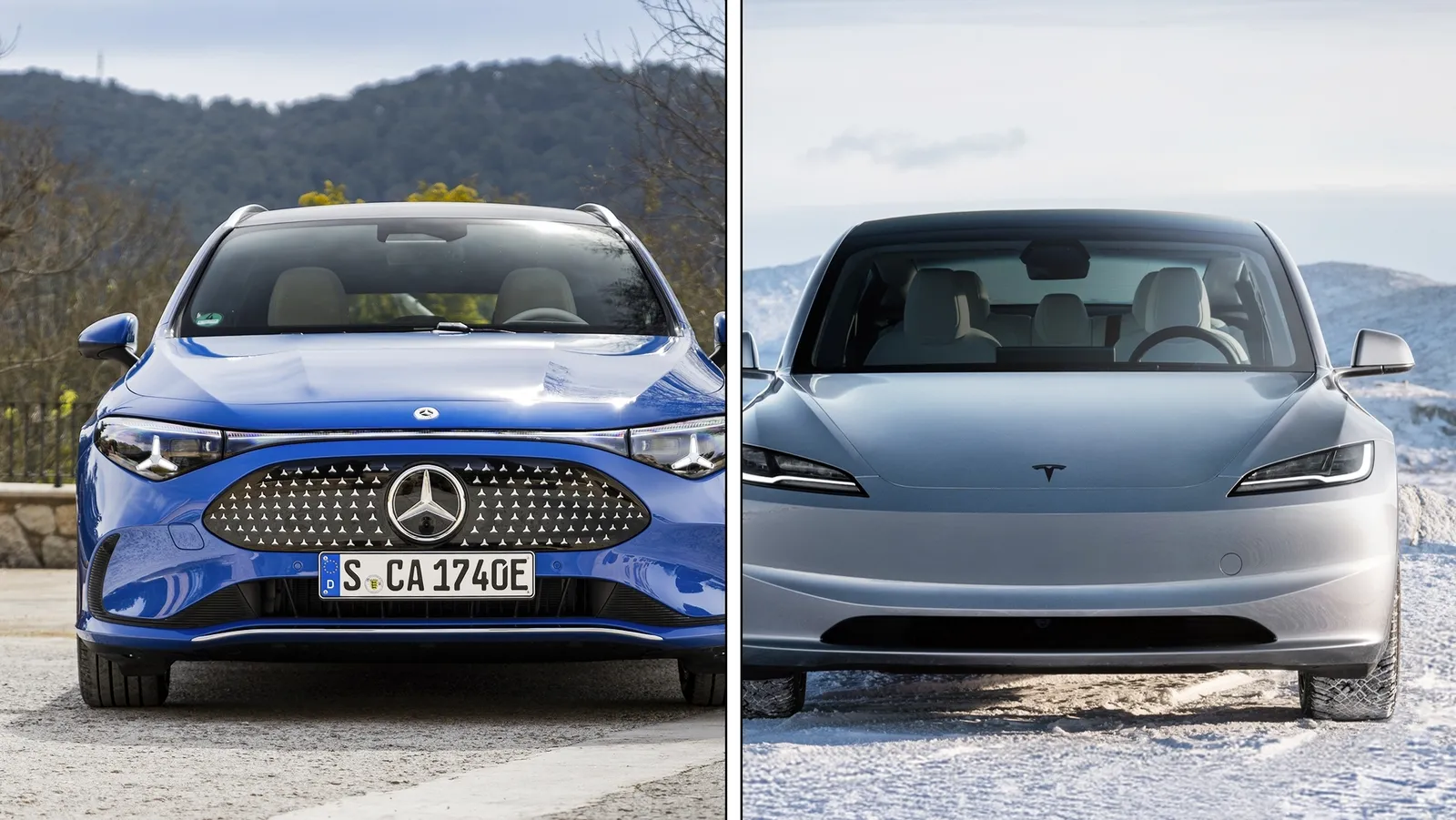 Tesla Model 3 vs Mercedes CLA eléctrico: cuál es más recomendable comprar en 2026
