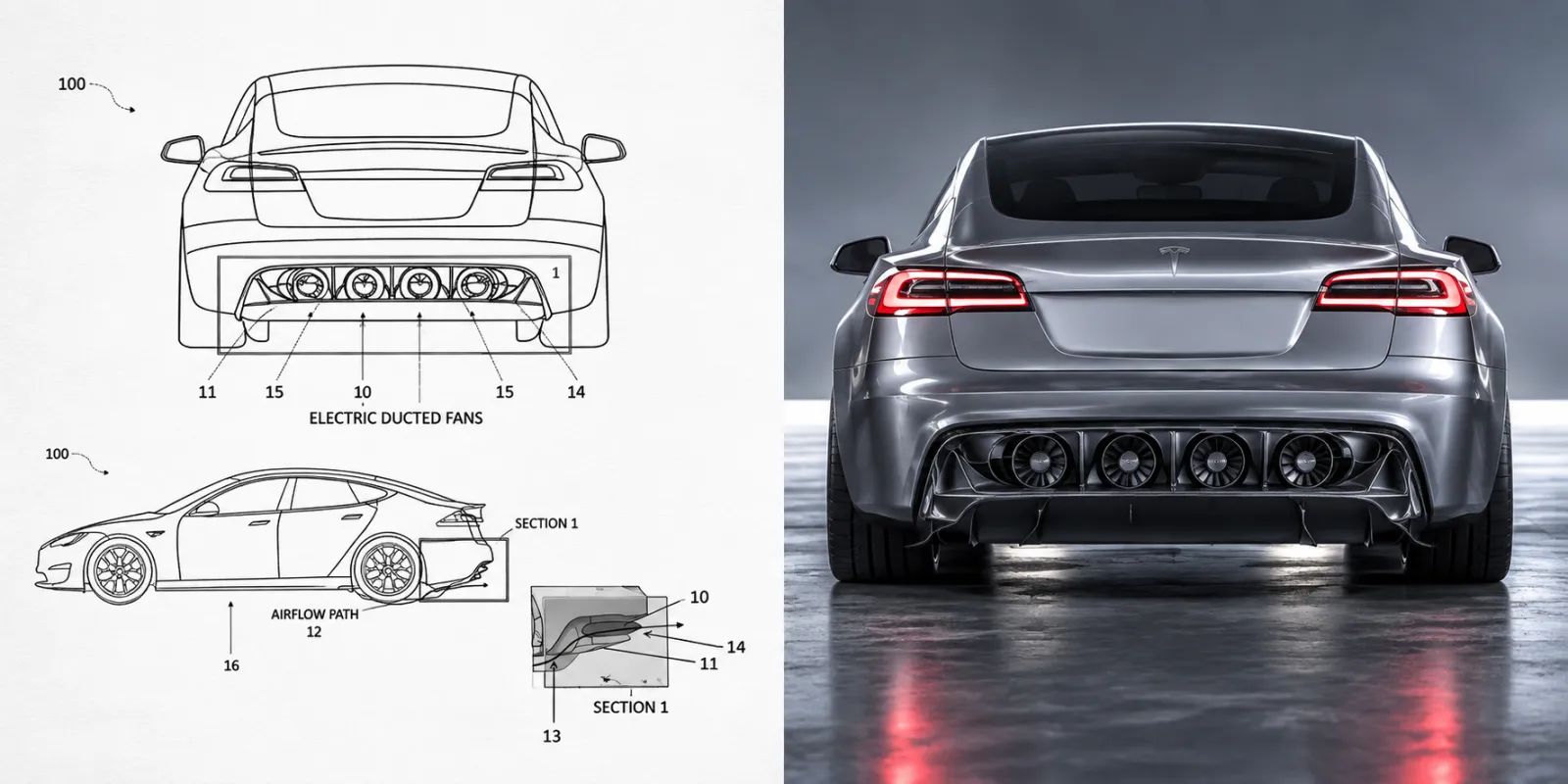 Tesla patents ‘Electric Fan Car’ with 4 ducted fans ahead of Roadster reveal