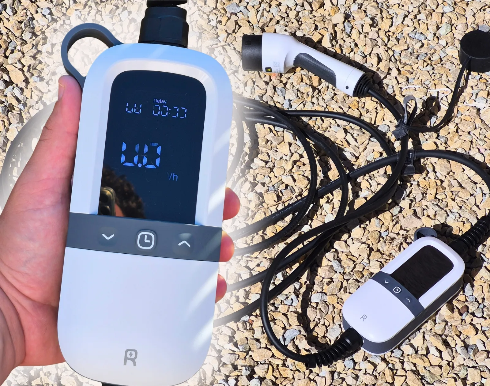 Test câble de recharge domestique Rheidon PC200-3K6 : le haut-de-gamme est-il si différent du low-cost ?