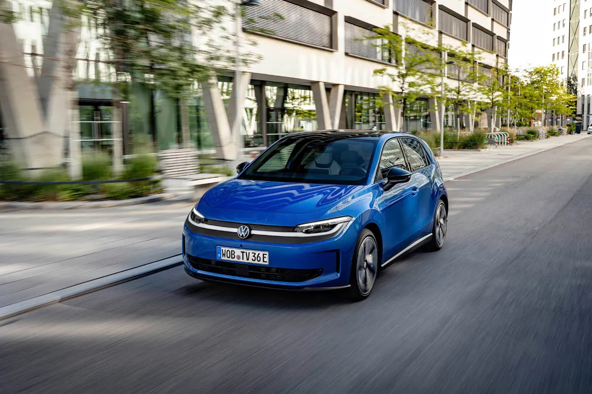 Vista anteriore del Volkswagen ID. Polo 2026