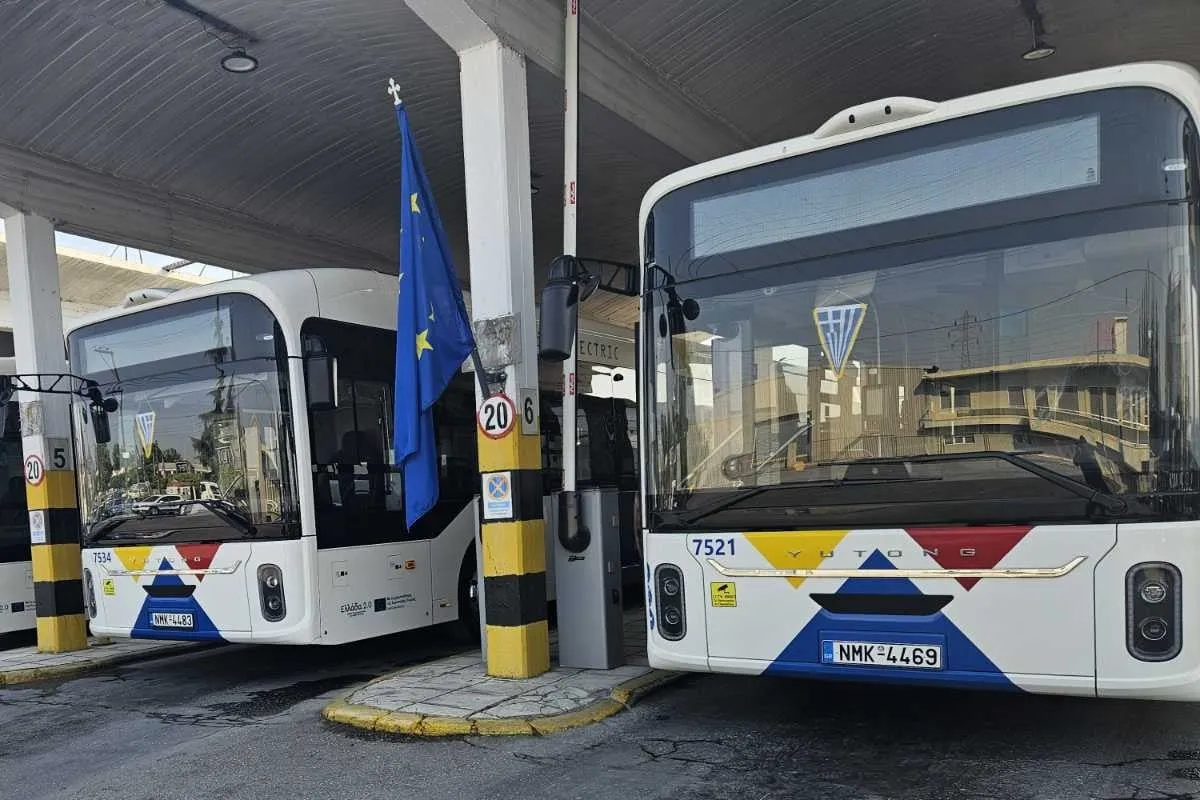 Thessaloniki receives 50 electric buses from Yutong