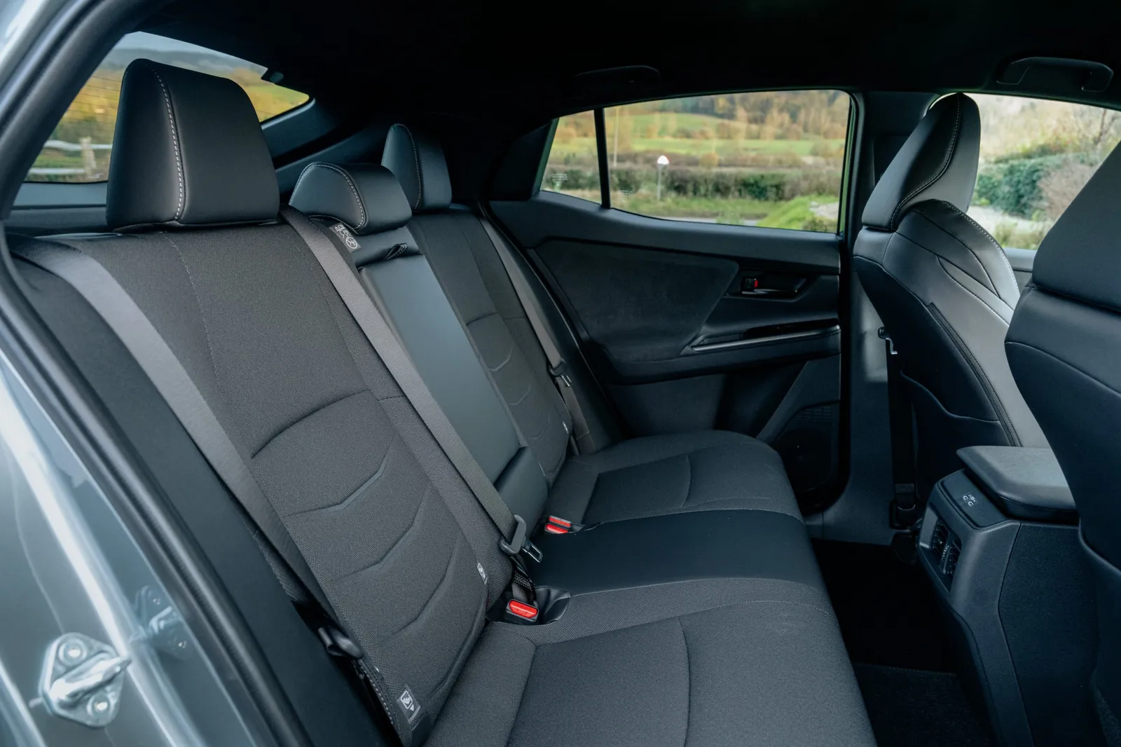 2026 Toyota C-HR+ rear seats