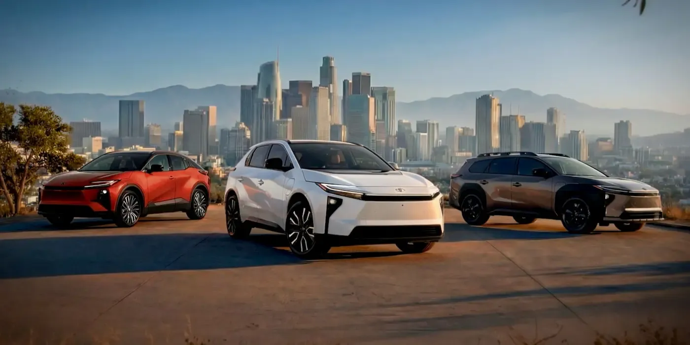 Sprzedaż pojazdów elektrycznych Toyoty