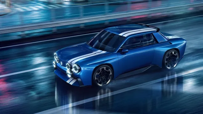 Renault 8 Gordini Concept Lateral