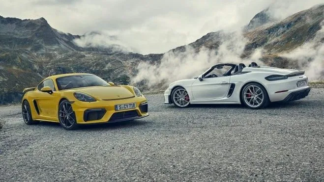 Електричні Porsche Cayman та Boxster прийдуть у 2023 році з потужністю 400 кінських сил