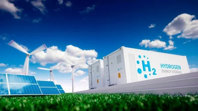 O hidrogênio verde, obtido a partir de fontes de energia renovável, uma alternativa mais prática do que eficiente para a eletrificação do transporte pesado.