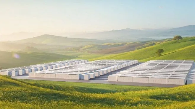 Tesla presenta il Megapack: un gigante almacena di energia con pacchetti da 3 MWh