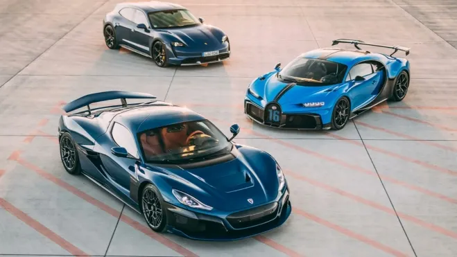 rimac quiere comprar acciones bugatti a porsche 2