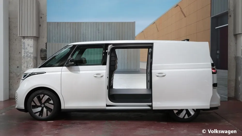 A Volkswagen lança uma nova versão alongada do ID. Buzz Cargo