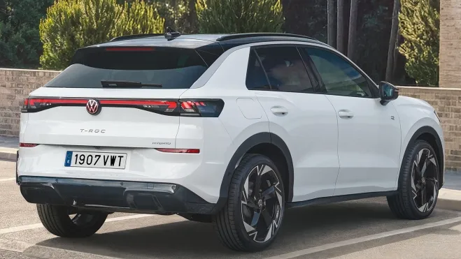 volkswagen t roc hibrido potencia autonomia precio bateria 2