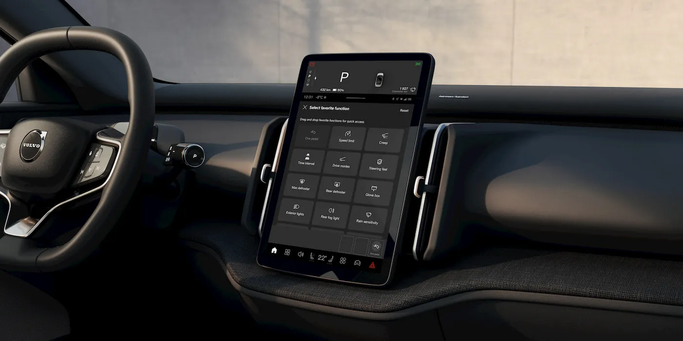 Volvo EX30 dostało V2L z aktualizacji OTA. Najtańsze elektryczne Volvo zasili sprzęty do 3 kW