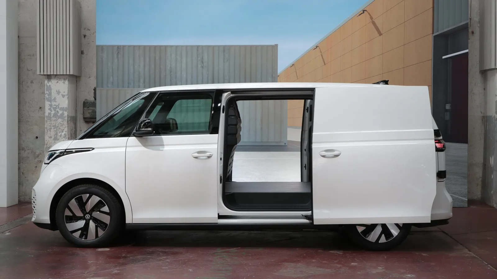 VW ID. Buzz Cargo com entre-eixos longo e portas deslizantes