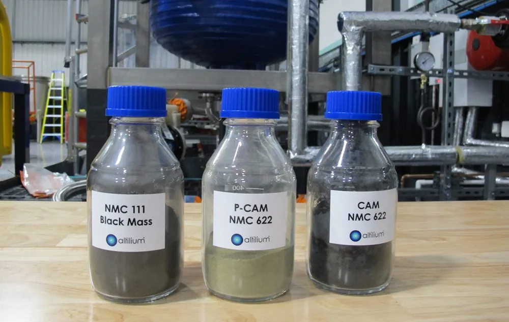 A Altilium obtém uma patente para seu processo de reciclagem de baterias EcoCathode