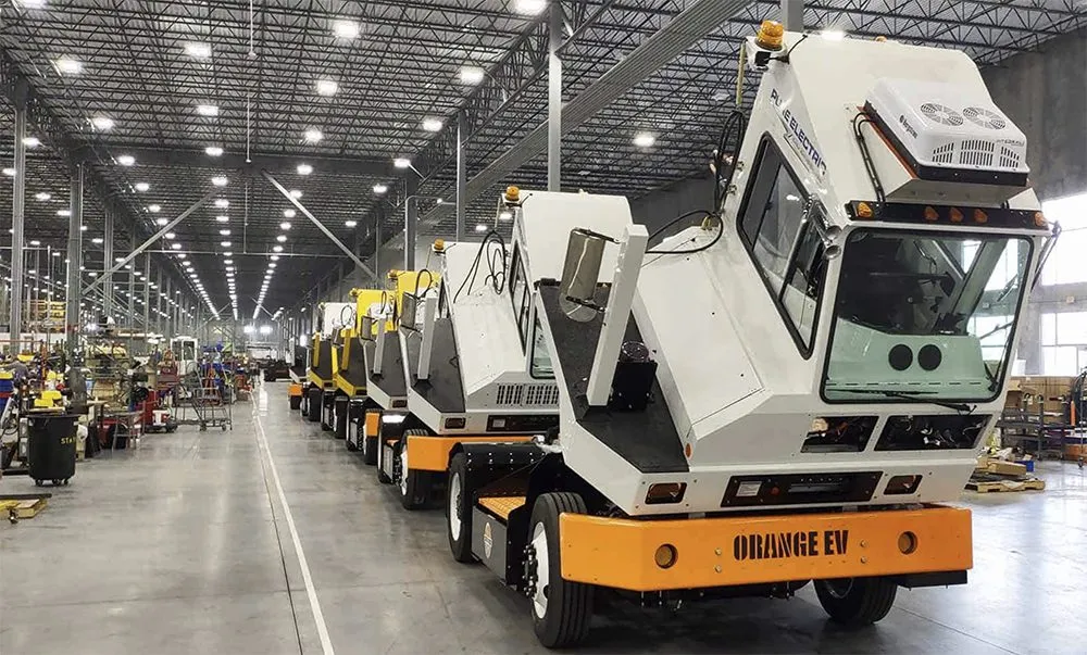 APM Terminals Elizabeth orders 96 electric terminal tractors from Orange EV