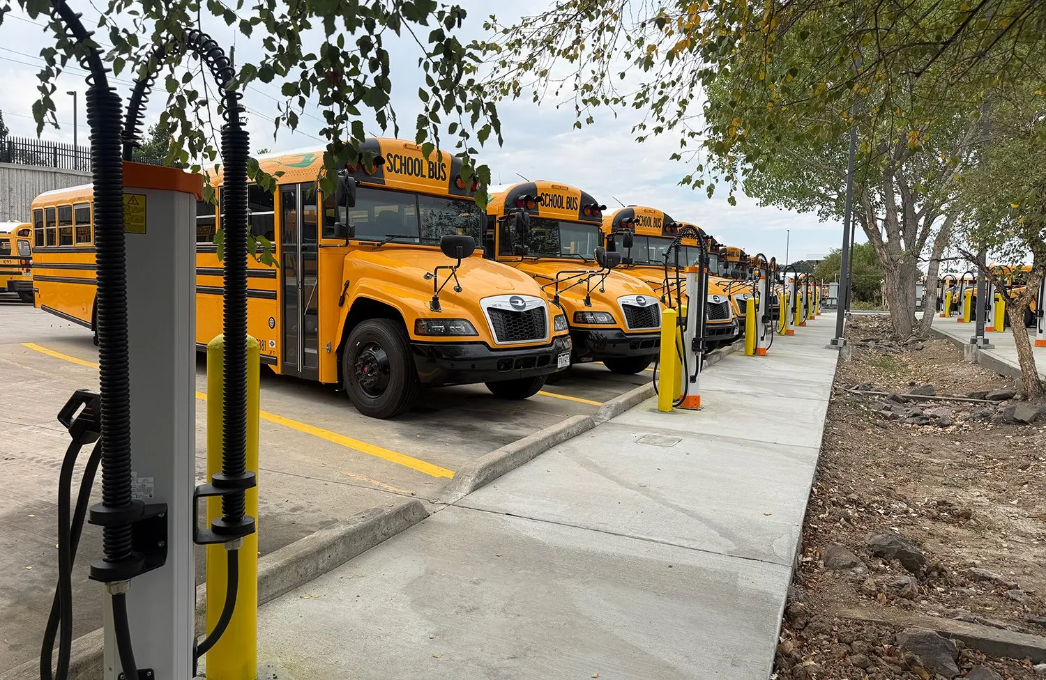Denver Public Schools deploys Kempower fast chargers for its electric school bus fleet