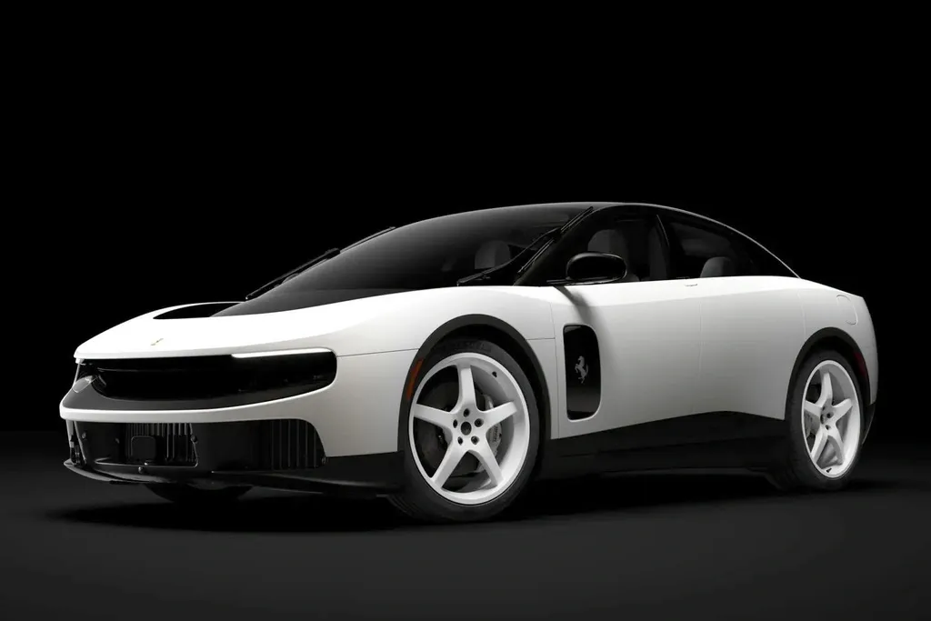 The first Ferrari Luce electric car was sold for a record $40 million