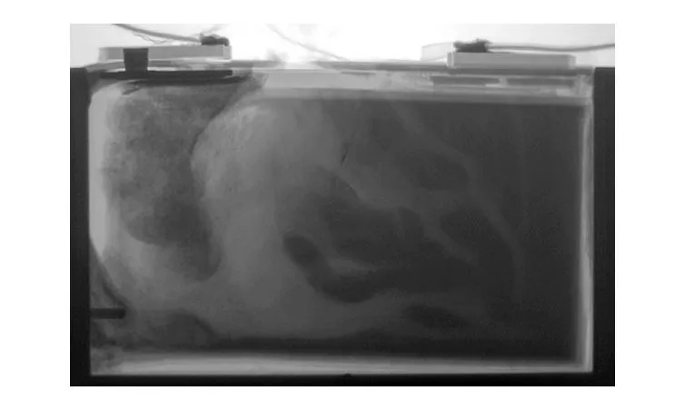 Fraunhofer EMI’s X-ray system films inside battery cells at up to 1,000 images per second