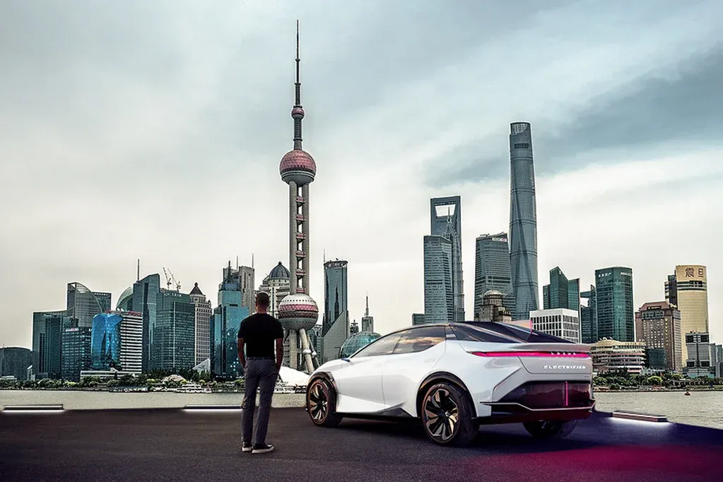Lexus is developing a next-generation electric vehicle using Gigacasting technology