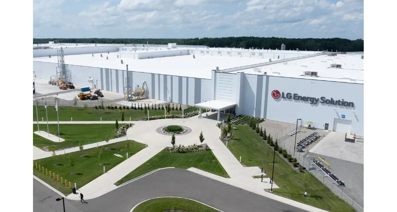 LG Energy Solution’s new Lansing plant starts making cells for grid storage and EVs