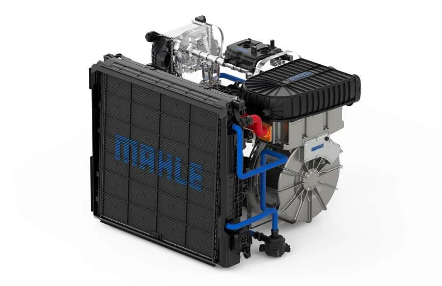MAHLE introduces a new range extender engine and a rare earth-free electric motor