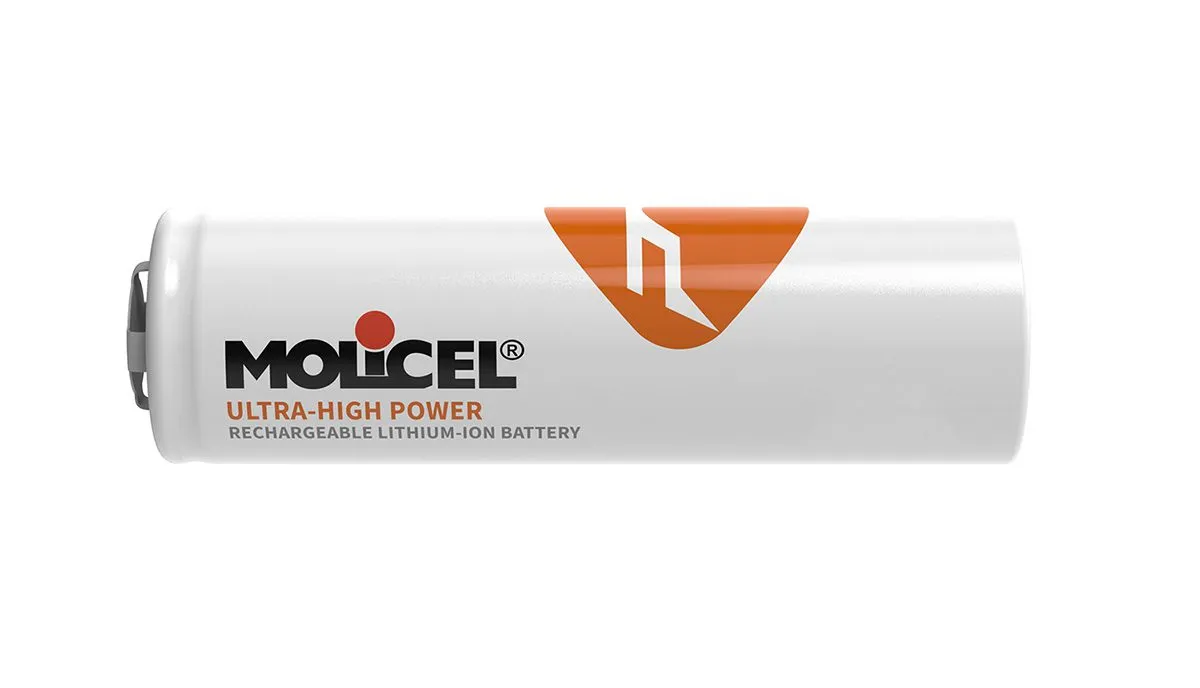 Molicel’s INR-21700-P70X cell is designed to close the gap between Li-ion batteries and supercapacitors
