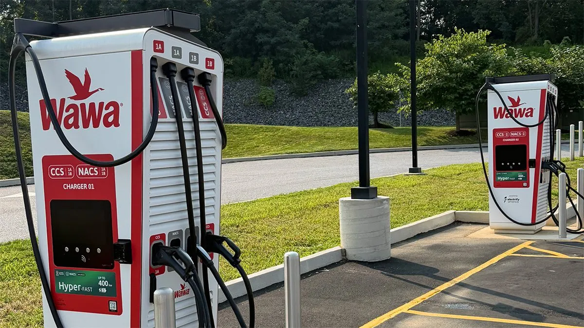 Wawa partners with Electrify America to deploy its own branded chargers at Pennsylvania stores