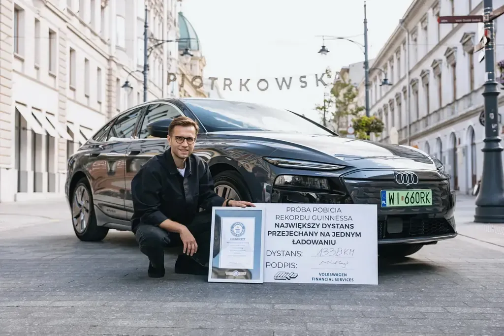 Audi A6 e-tron estabeleceu o recorde absoluto de autonomia