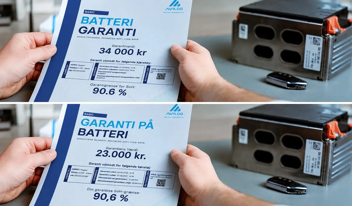 AVILOO extends its used EV battery warranty offer to 14 more European markets