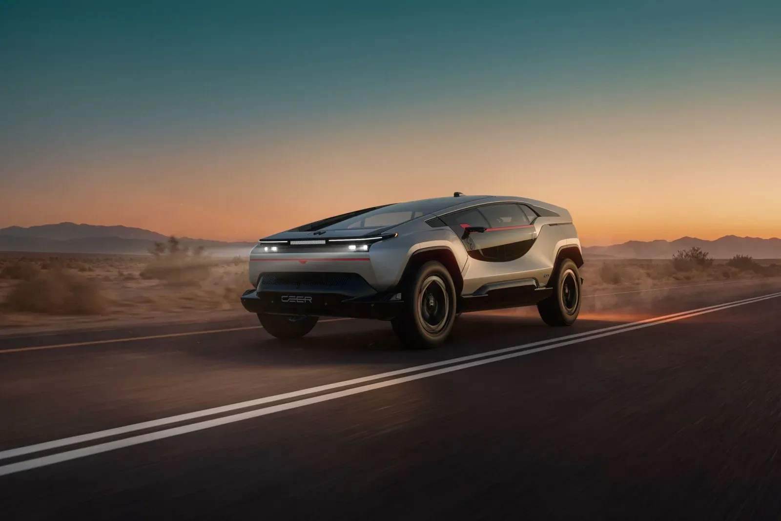 A Ceer fabrica SUV e limusine Exobot na Arábia Saudita