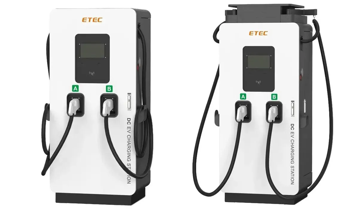 ETEK’s lineup of OCPP 1.6J-compliant DC fast chargers ranges from 20 kW compact units to 600 kW split systems
