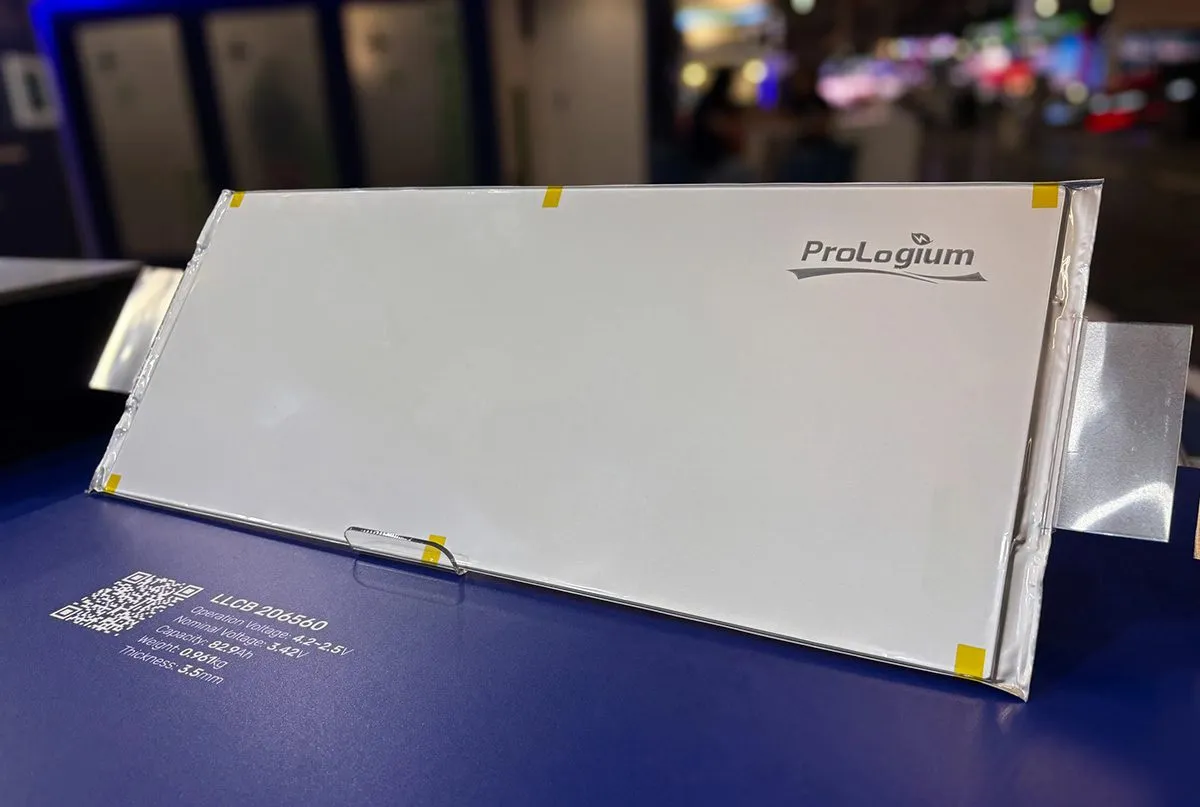 ProLogium starts mass production of its Gen 3.5 all-solid-state lithium ceramic cell