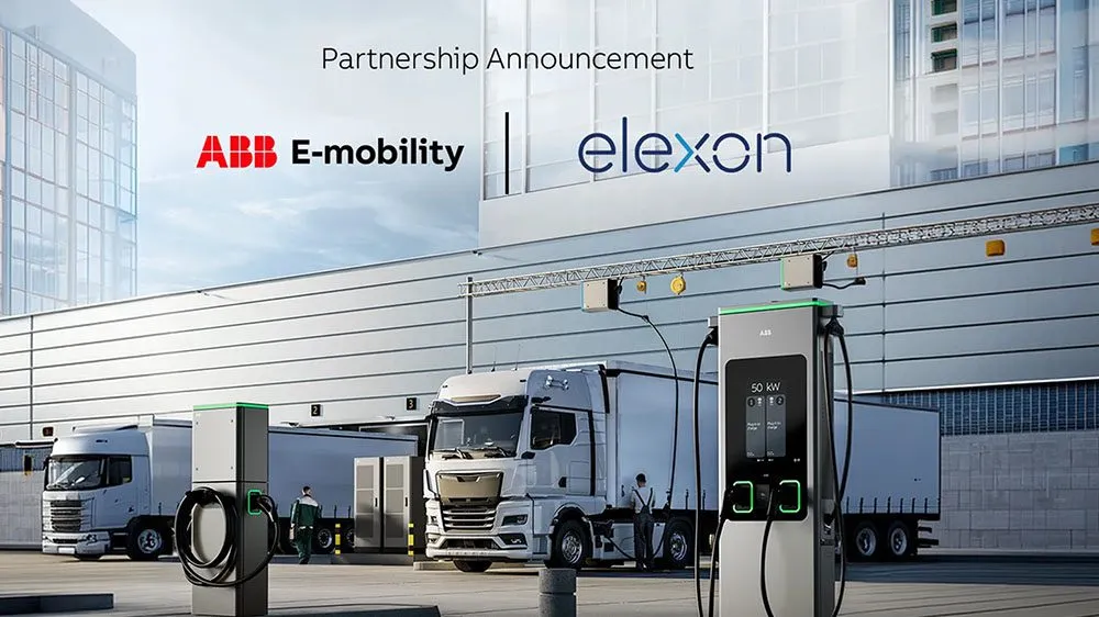 ABB E-mobility and elexon partner to offer EV charging infrastructure for commercial fleets in Germany and Austria